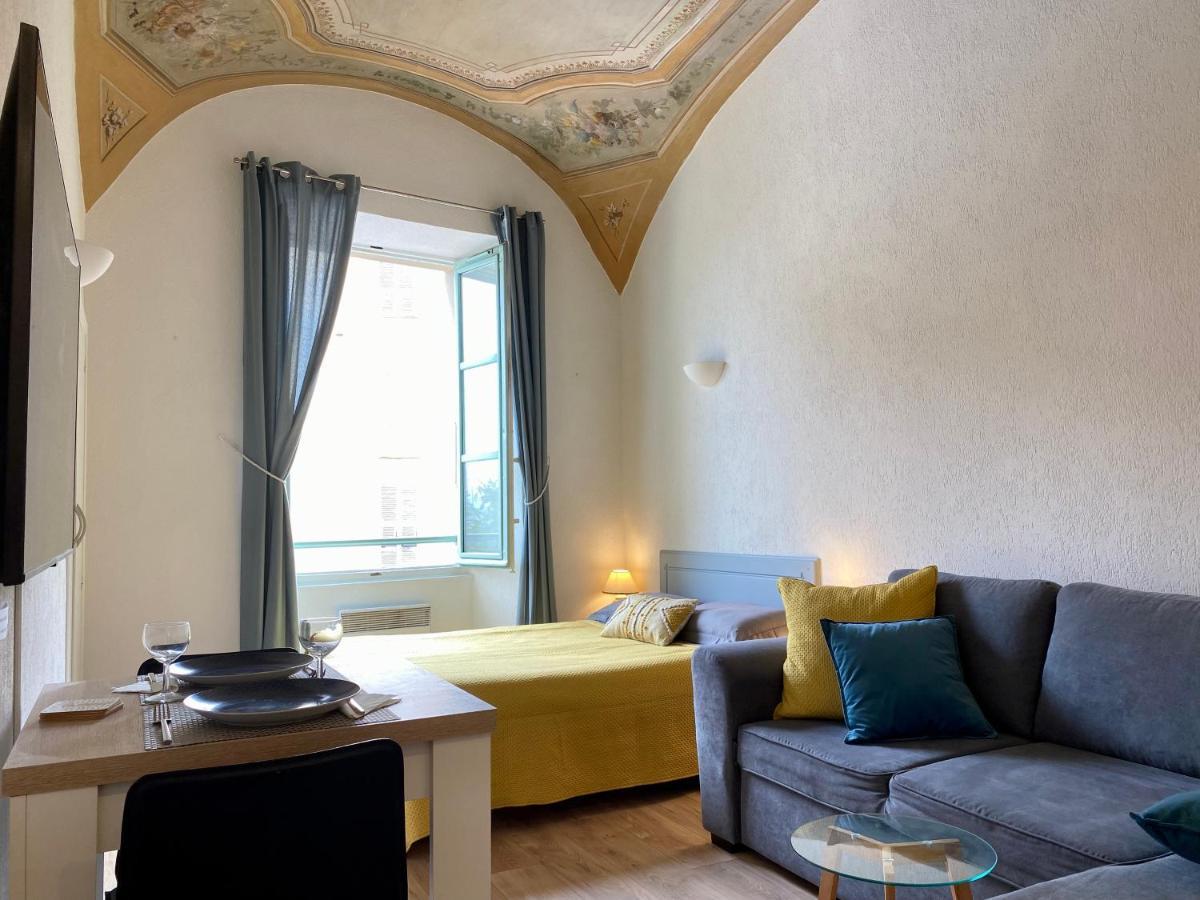 Lovely Studio - Heart Of Menton, Near The Beach. Exteriör bild