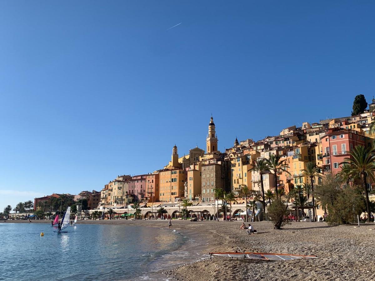 Lovely Studio - Heart Of Menton, Near The Beach. Exteriör bild
